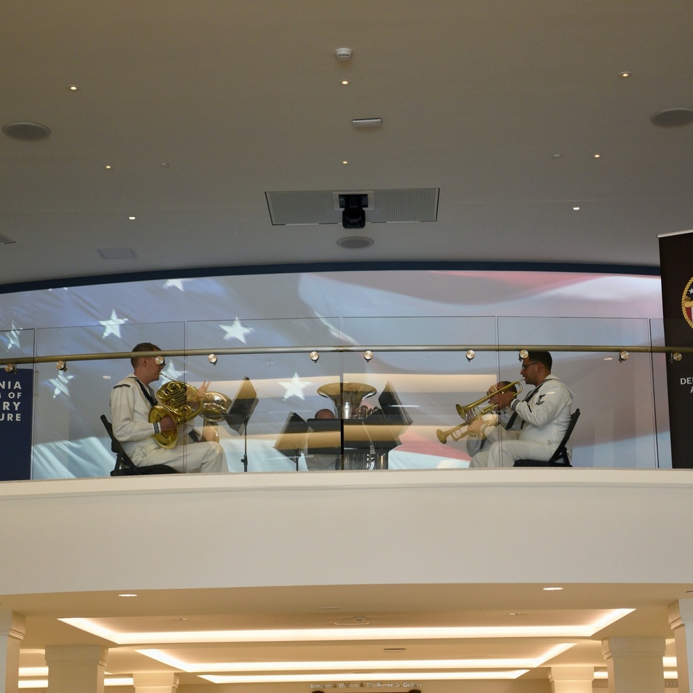 The U.S. Fleet Forces Band participates in Richmond Navy Week 2025