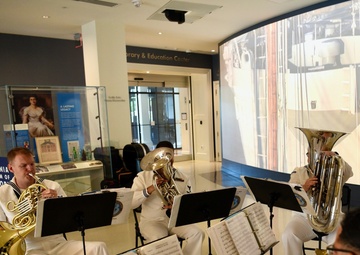The U.S. Fleet Forces Band participates in Richmond Navy Week 2025