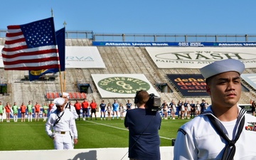 The U.S. Fleet Forces Band participates in Richmond Navy Week 2025