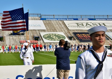 The U.S. Fleet Forces Band participates in Richmond Navy Week 2025