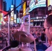 Rhode Island Sound performs at Times Square