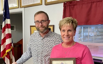 109th military and family readiness manager recognized for outstanding community service