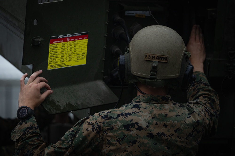 2/14 Marines Conduct HIMARS Loading Rehearsals