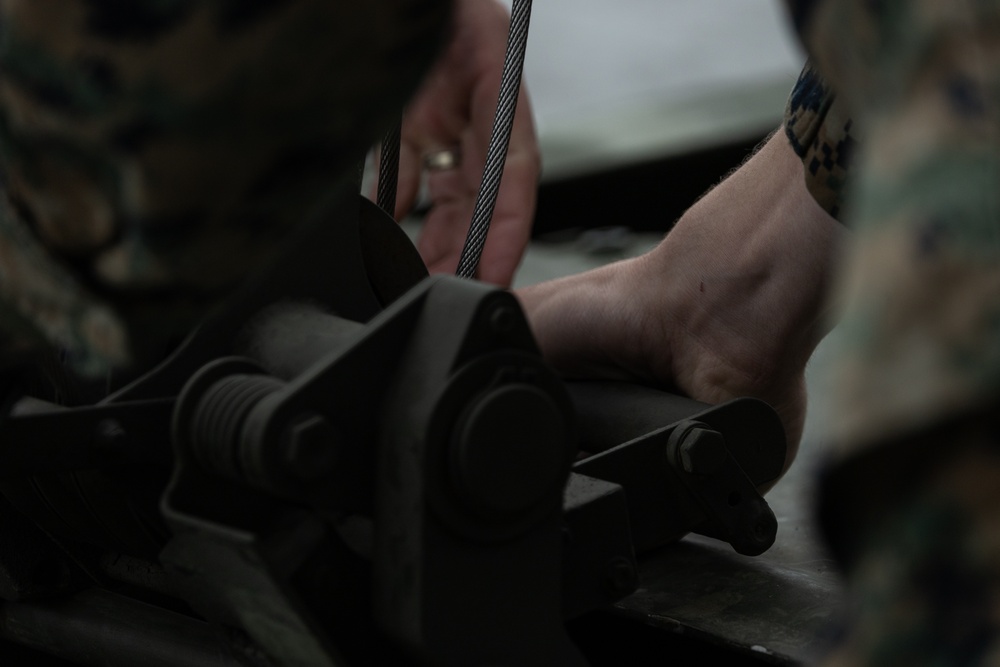 2/14 Marines Conduct HIMARS Loading Rehearsals