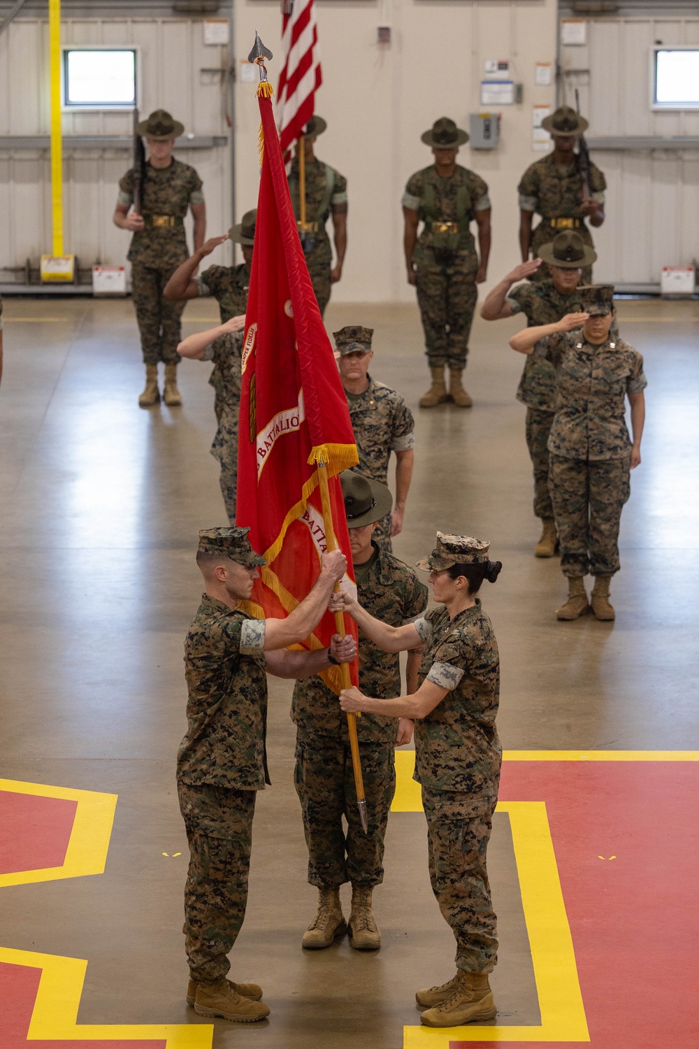1st Bn Change of Command