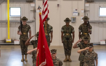 1st Bn Change of Command
