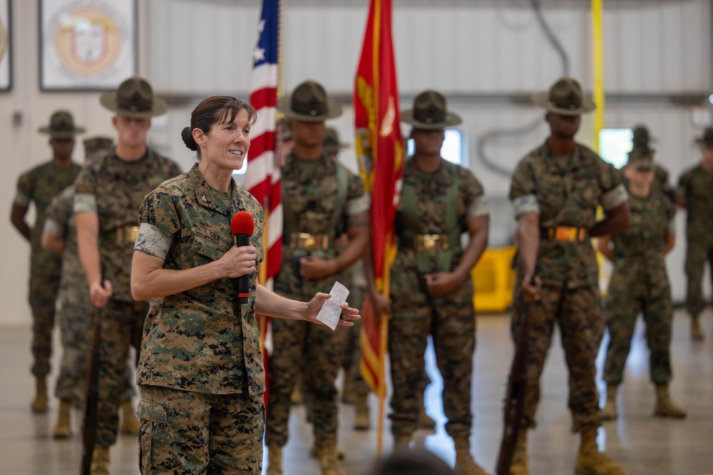 1st Bn Change of Command
