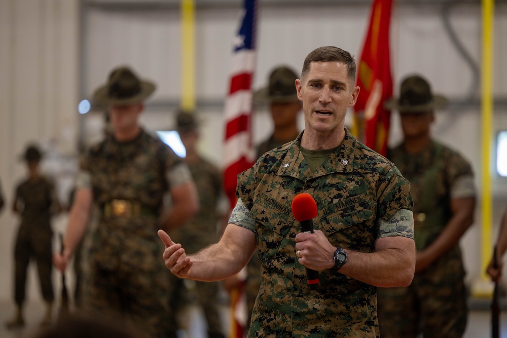 1st Bn Change of Command