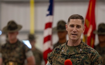 1st Bn Change of Command