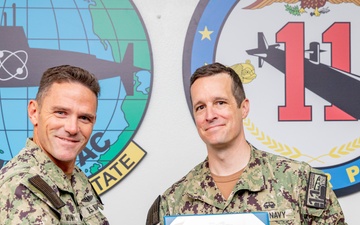 Commander, Submarine Squadron 11 Awards-At-Quarters