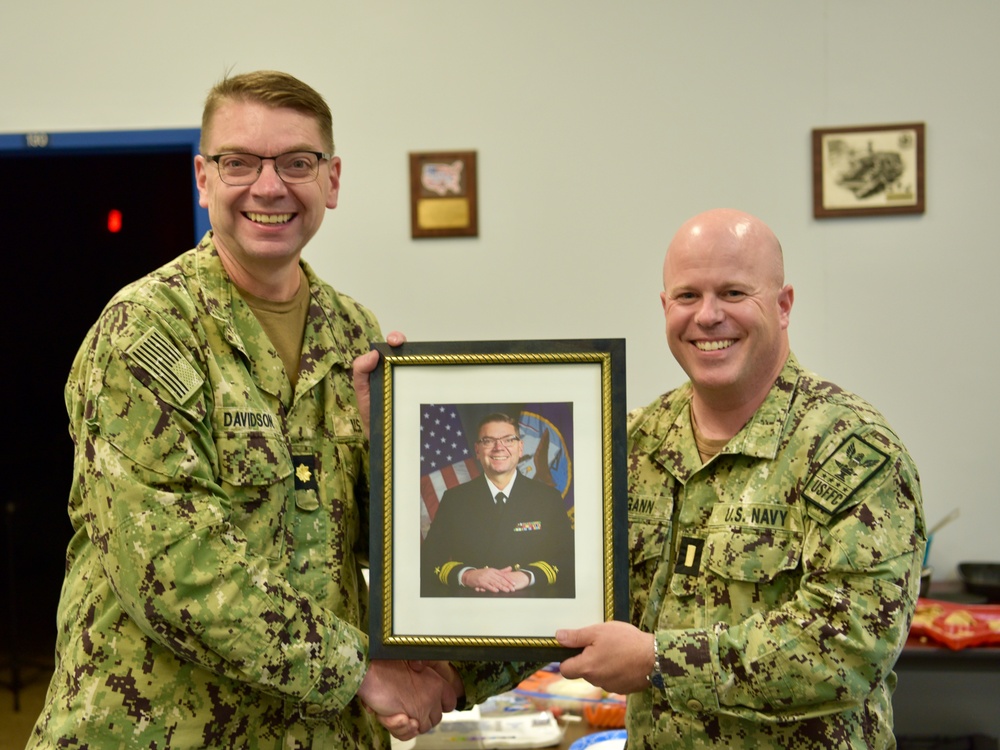 Fair Winds and Following Seas to LCDR Joel Davidson