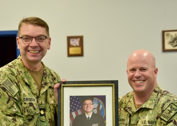 Fair Winds and Following Seas to LCDR Joel Davidson