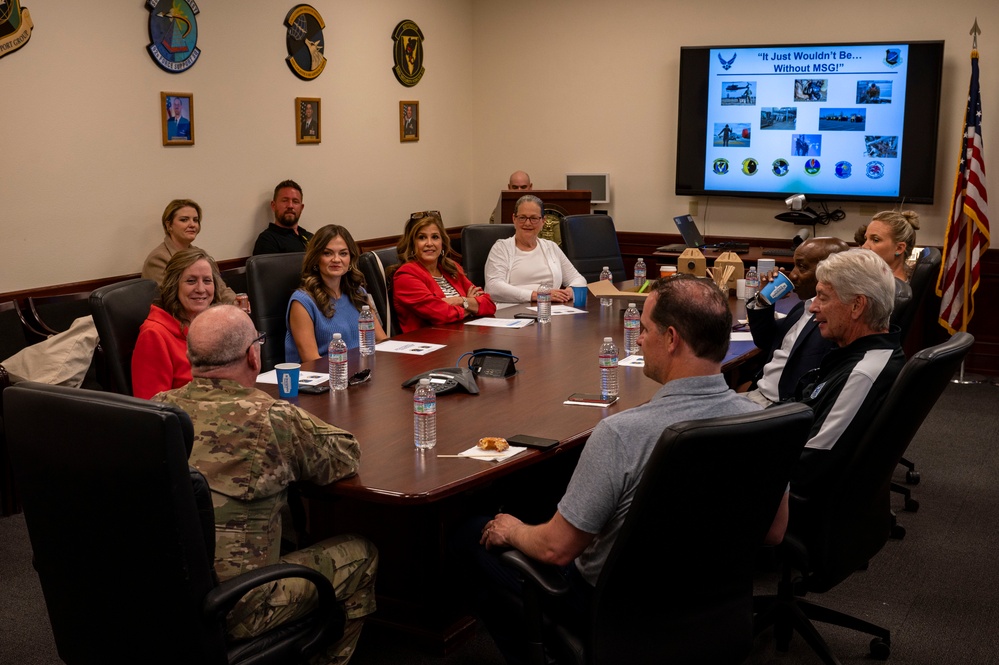 92nd Mission Support Group Hosts Honorary Commanders