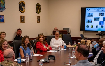 92nd Mission Support Group Hosts Honorary Commanders