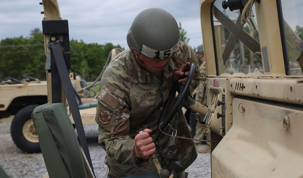 66th Security Forces Squadron Airmen Attend Air Assault Course at Fort Drum