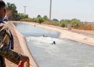720th Military Police Battalion conducts water survival training