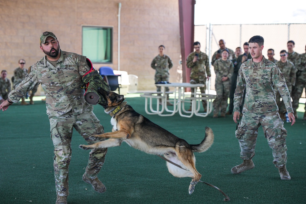 Creech AFB Dog Demo for FTEC