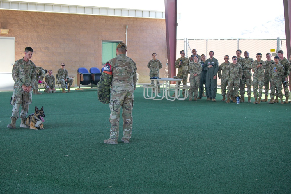 Creech AFB Dog Demo for FTEC