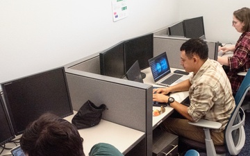 Airmen hack for efficiency during C3BM, Total Force Hackathon