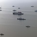 USS Mount Whitney and NATO Allies Steam in Formation