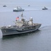 USS Mount Whitney and NATO Allies Steam in Formation