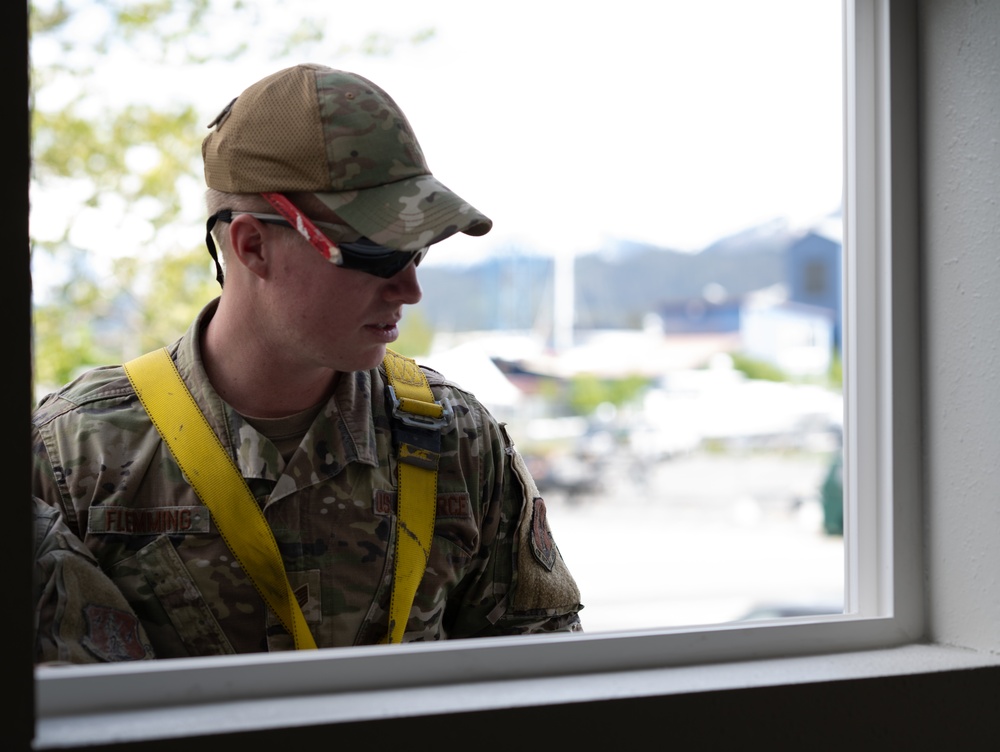 141st Civil Engineer Squadron support Seward Military Resort renovation
