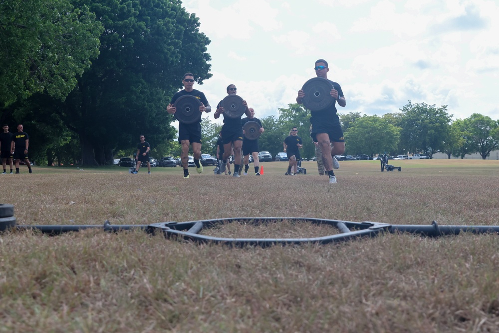 101st Troop Command Conducts MWR Morale Day Featuring Game Changer Challenge