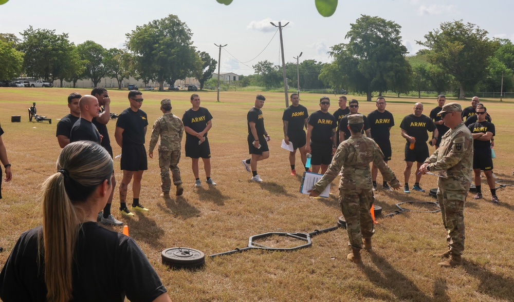 101st Troop Command Conducts MWR Morale Day Featuring Game Changer Challenge