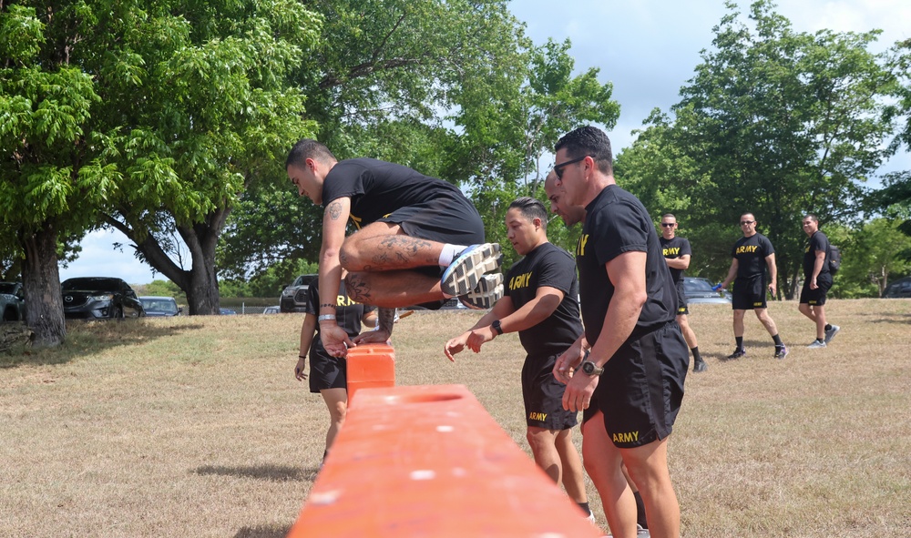 101st Troop Command Conducts MWR Morale Day Featuring Game Changer Challenge