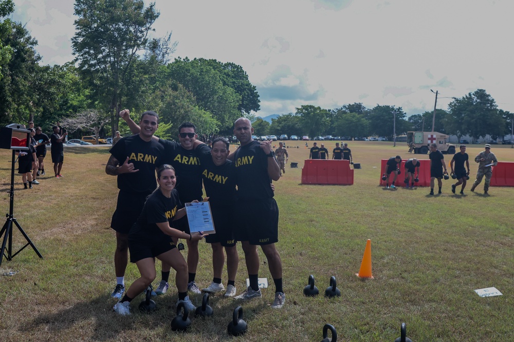 101st Troop Command Conducts MWR Morale Day Featuring Game Changer Challenge