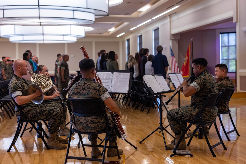 U.S. Marine Master Sgt. Brewer Retires After 29 Years of Service