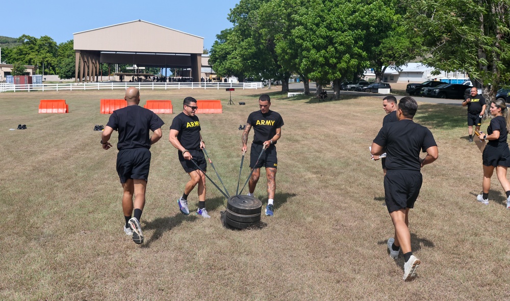 101st Troop Command Conducts MWR Morale Day Featuring Game Changer Challenge