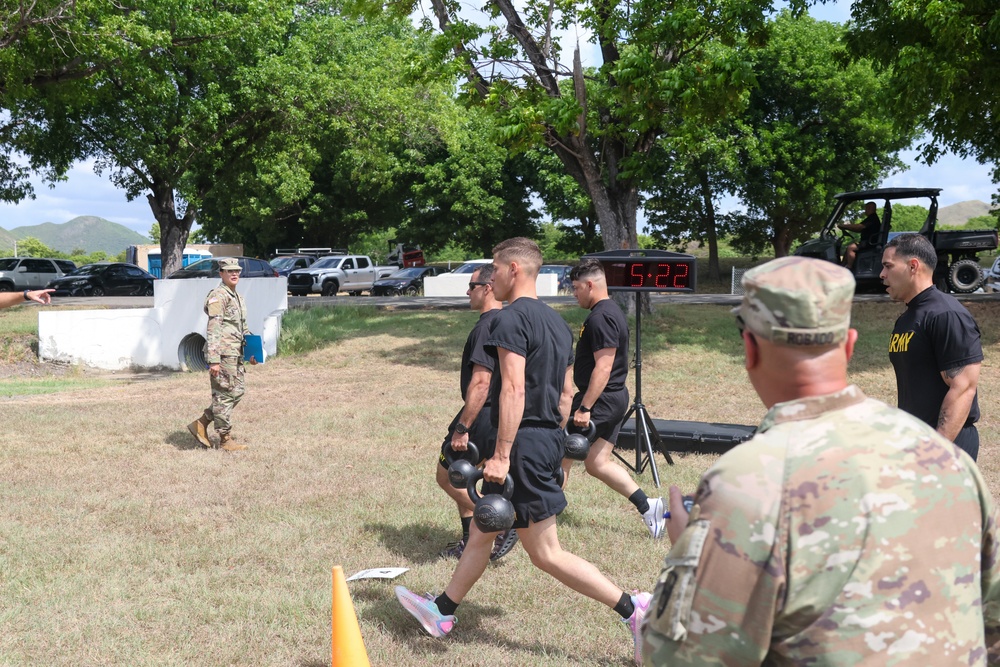 101st Troop Command Conducts MWR Morale Day Featuring Game Changer Challenge