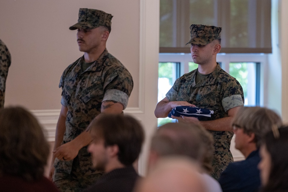 U.S. Marine Master Sgt. Brewer Retires After 29 Years of Service