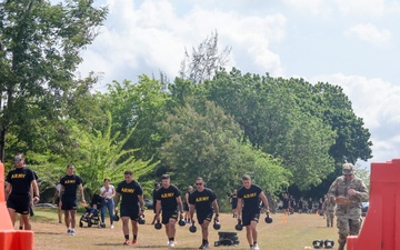101st Troop Command Conducts MWR Morale Day Featuring Game Changer Challenge
