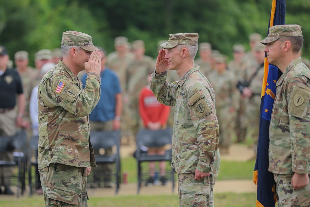 54th Troop Command Change of Leadership and Change of Responsibility Ceremony