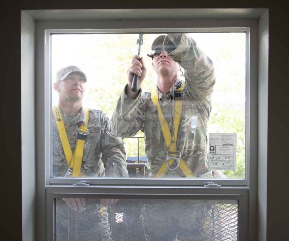 141st Civil Engineer Squadron support Seward Military Resort renovation