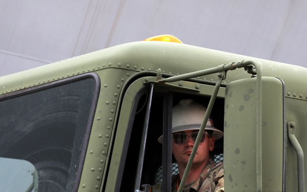 Real-world Training at the Port of Long Beach for Army Reserve Soldiers