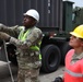 Real-world Training at the Port of Long Beach for Army Reserve Soldiers