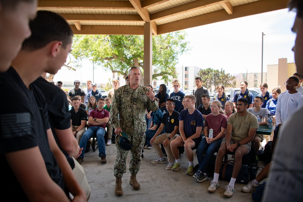 Midshipmen visit San Diego