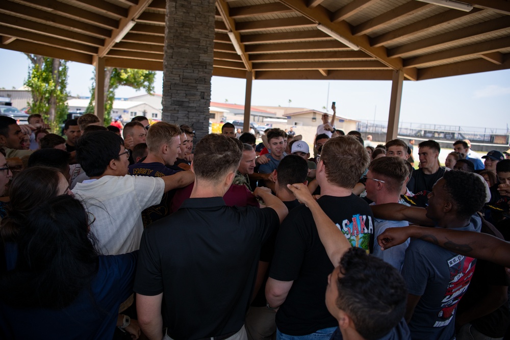 Midshipmen visit San Diego