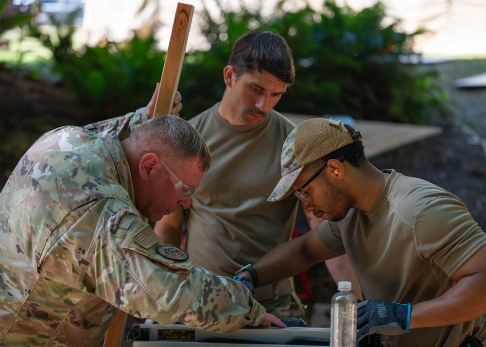 Reservists restore Redwood facilities during Innovative Readiness Training
