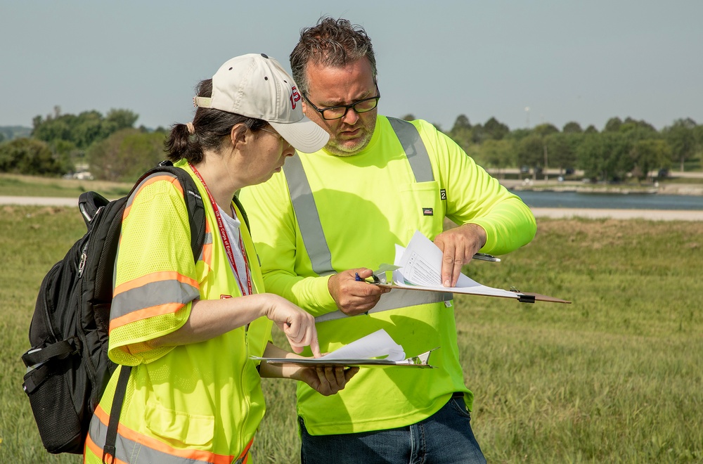 Omaha District Dam safety inspection season in full swing