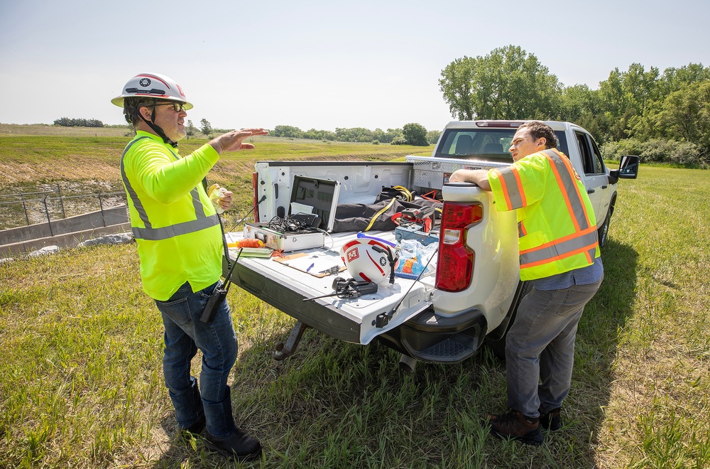 Omaha District Dam safety inspection season in full swing