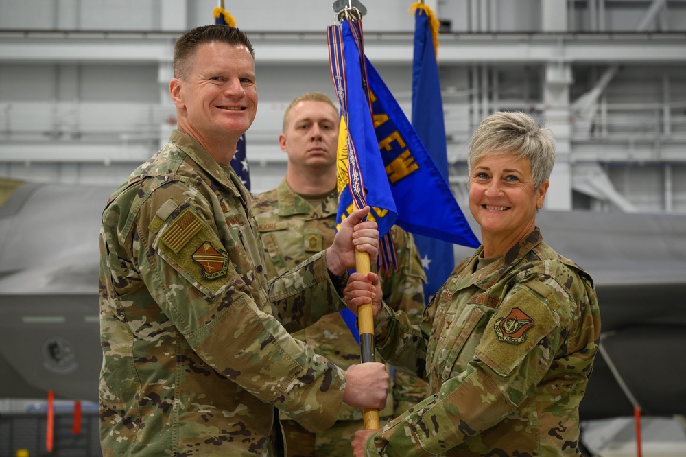 354th MDG Holds Change of Command