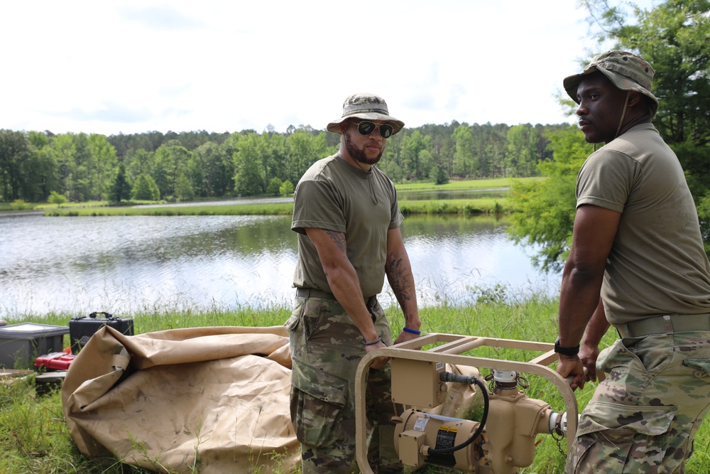From Mud to Mission Ready: Alabama Guard Unit Turns Murky Water Into Liquid Gold