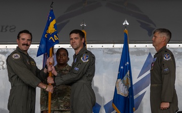 74 Fighter Squadron change of command