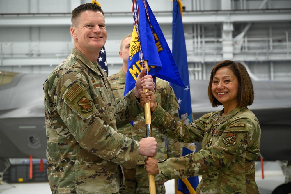 354th MDG Holds Change of Command