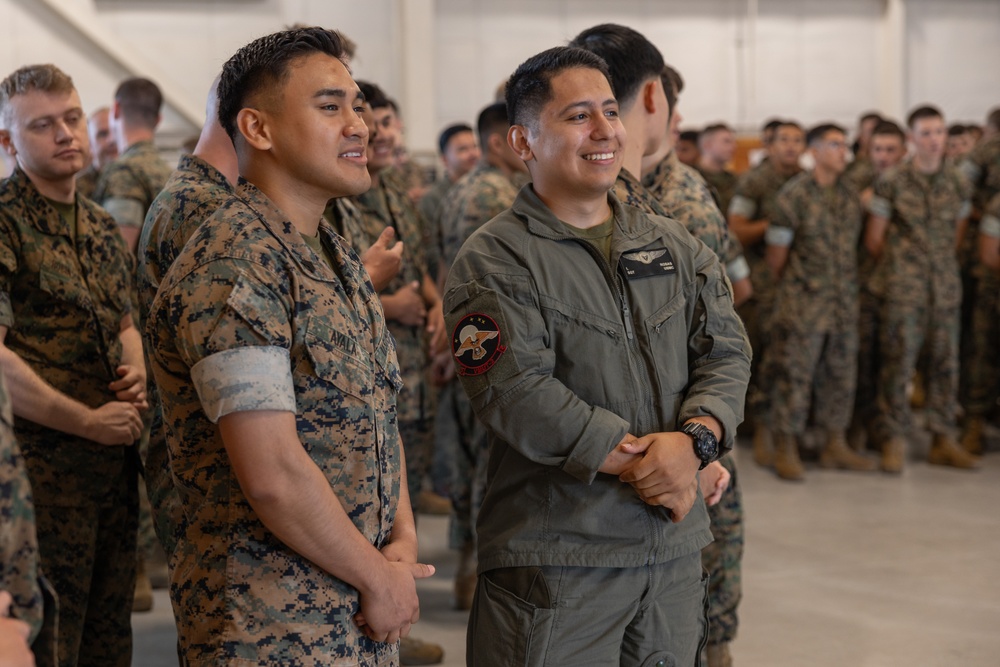 Sergeant Major of the Marine Corps visits 2nd MAW