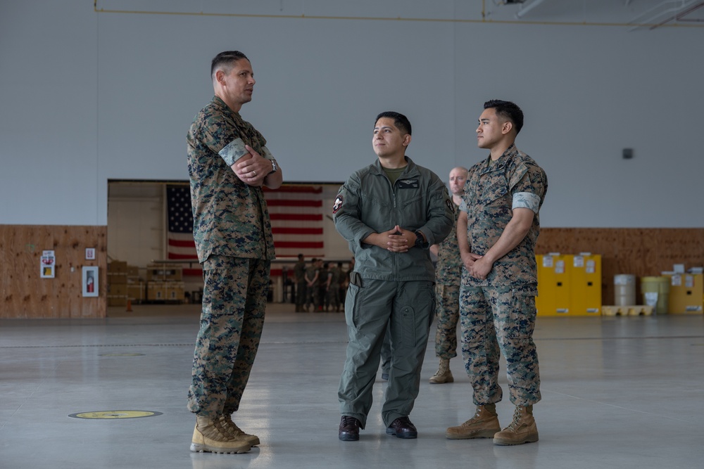 Sergeant Major of the Marine Corps visits 2nd MAW